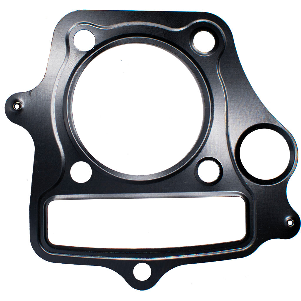 EMPAQUE CULATA HONDA/JIALING CD100 SPLENDOR-SLEEK/PASSIÓN 100-C100 BIZ-WAVE 100-WAVE II/ECO 100-ECO 100+DELUXE STARTER-NXG 100/JH 100-JL100 LAMINA ACERADA