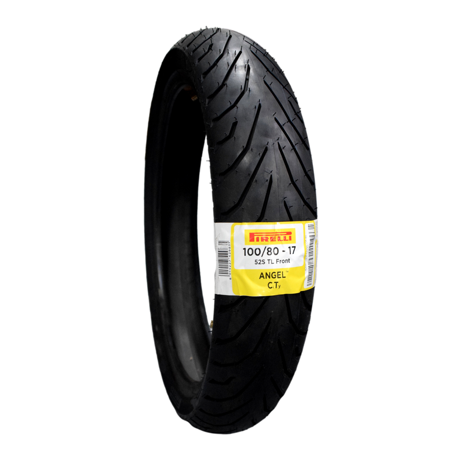 Llanta Pirelli 100 80-Angel 17 City Delantera Sellomatic