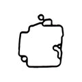 EMPAQUE TAZA CARBURADOR YAMAHA/SUZUKI BWS 125 4T/AN 100 SPACE