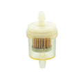 FILTRO GASOLINA ACRILICO TRANSPARENTE GRANDE JUEGO X 10 UND