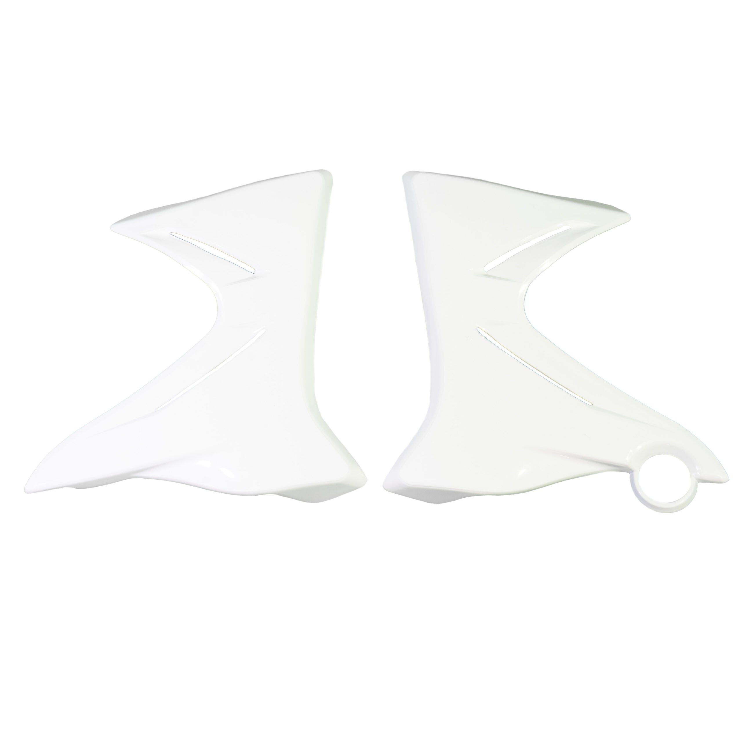 JUEGO TAPAS DE TANQUE XTZ125 BLANCA