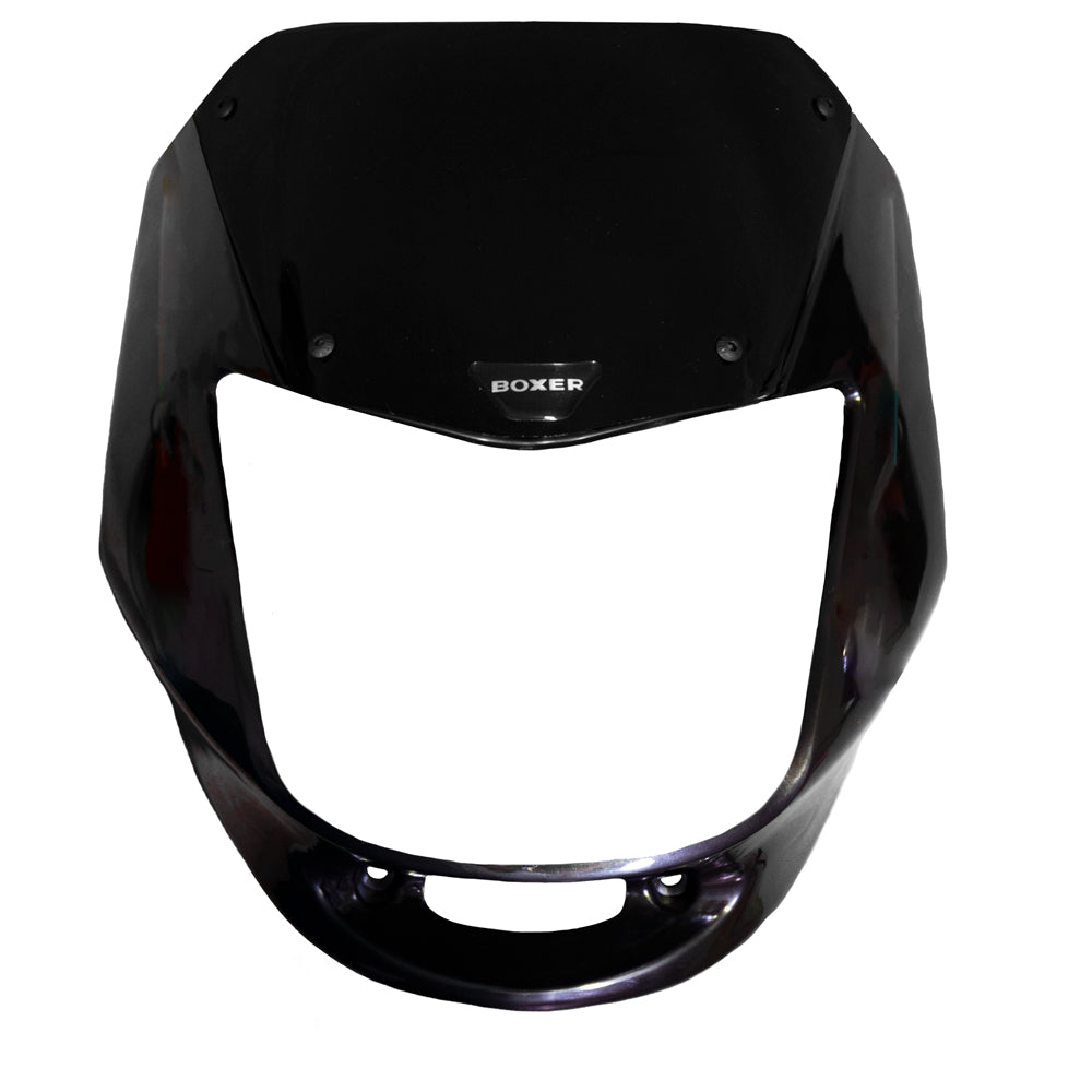 CARENAJE BOXER NEGRO CON VISOR SIN CALCA