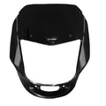 CARENAJE BOXER CON VISOR/CALCOMANIAS/EMBLEMA NEGRO/GRIS