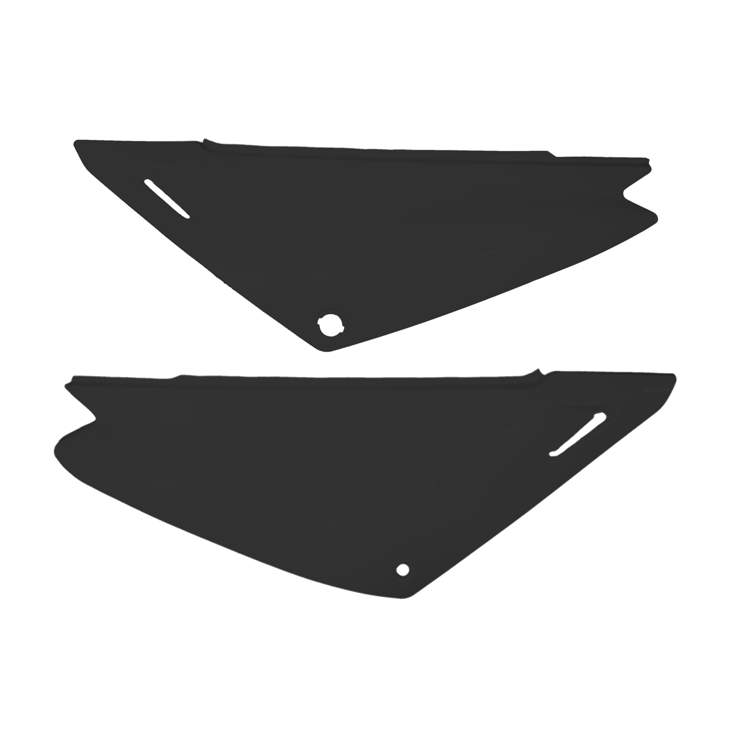 JUEGO TAPA LATERAL XTZ125 NEGRA