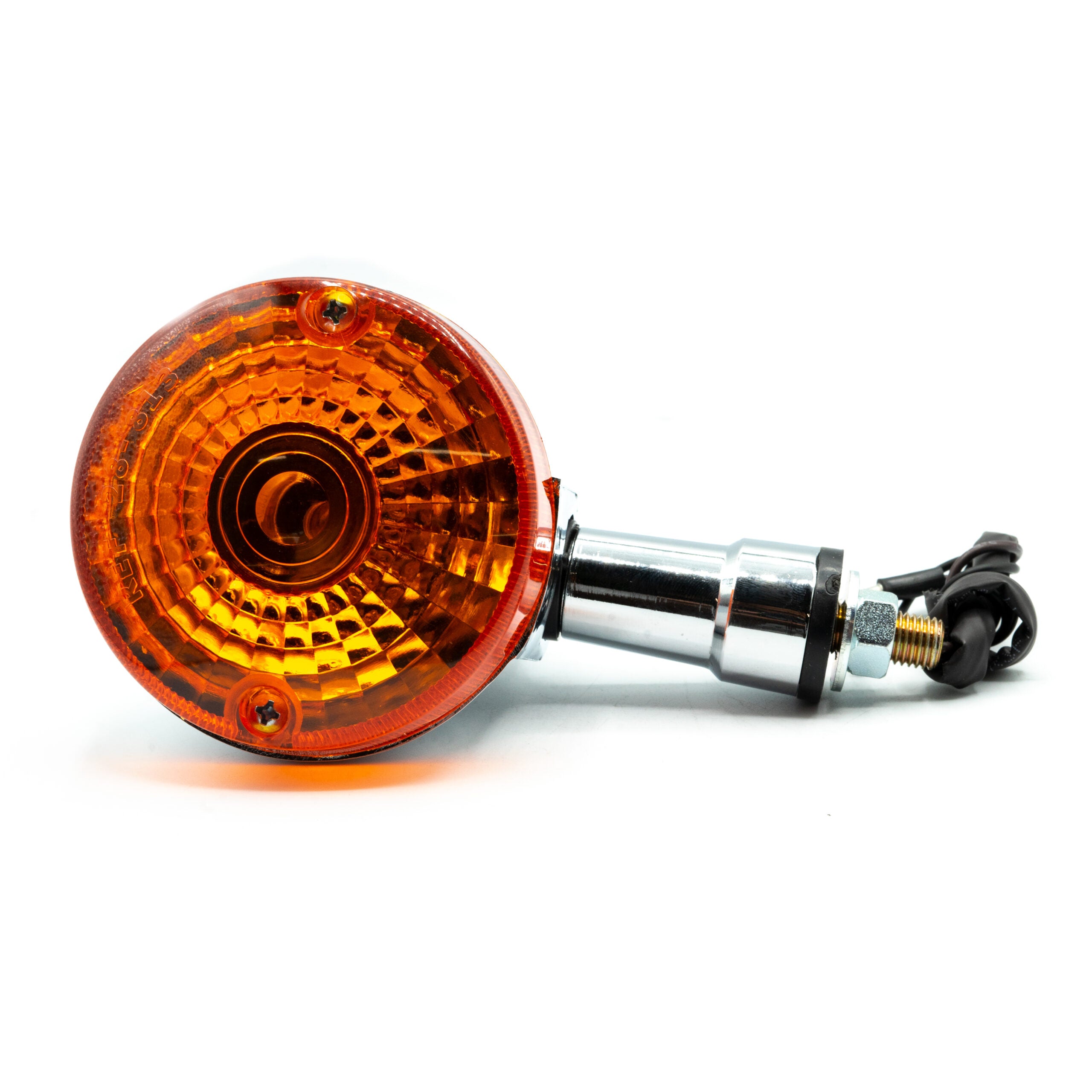 DIRECCIONAL UNIVERSAL CROM.LENTE AMBAR 12V GN-125/AY-125