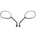 JGO ESPEJOS OVALADO D-RI/I-RD 10MM HONDA ECO DELUXE / C100 WAVE/ YAMAHA YBR125