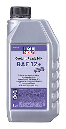 Refrigerante Líquido Liqui Moly Raf12+ Rojo 1L