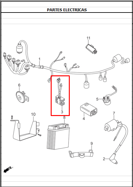 Regulador cr5 180 - ttr 180 - ttx AKT 180 original