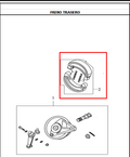 Bandas De Freno Evo 125 - Evo 150 R3 - Crakt 5 Original