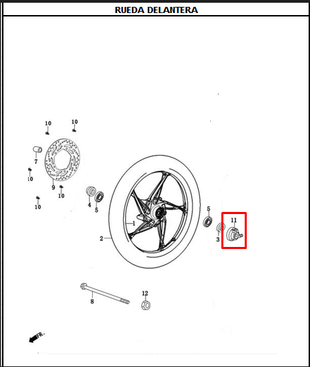 Sensor de velocimetro evo 125 r3 - evo 150 rakt 3 original