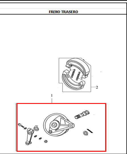 Portabandas trasero evo 125 r3 - evo 150 rakt 3 original
