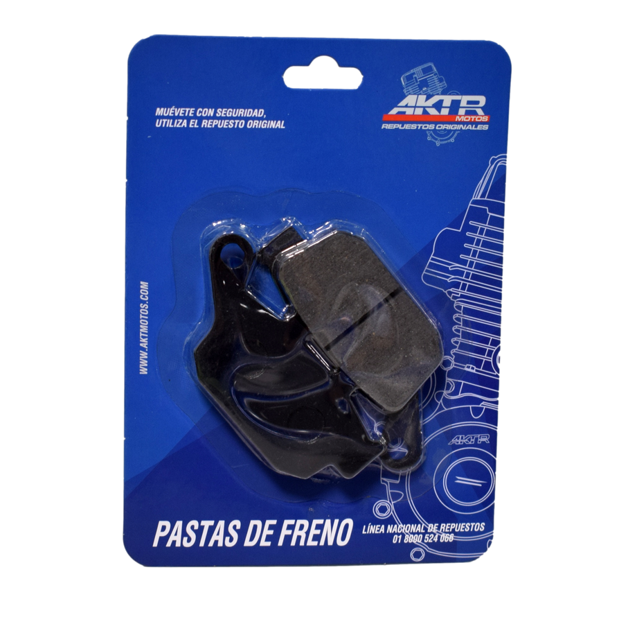 Pastillas De Freno Tt Akt 250 Original (Traseras)