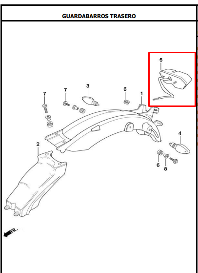 Stop led AKT original