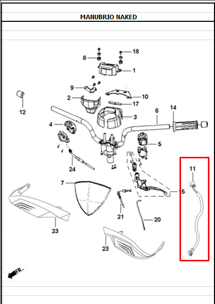 Sensor de velocidad jet 4r - dynamic-r AKT 125 original