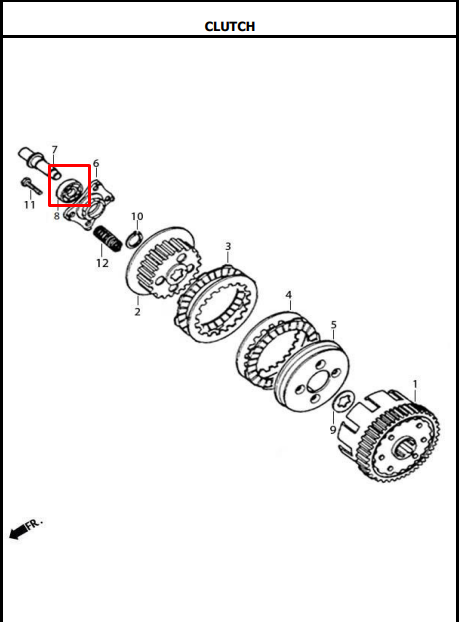 Balinera de clutch 16003 17x35xakt 08 original