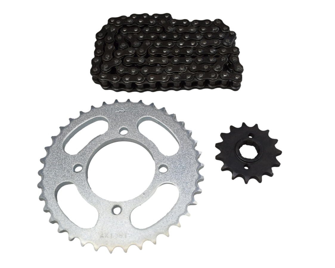 Kit arrastre AKT original (15 dientes 38)