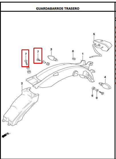 Tornillo 06xtt 25 AKT 250 original