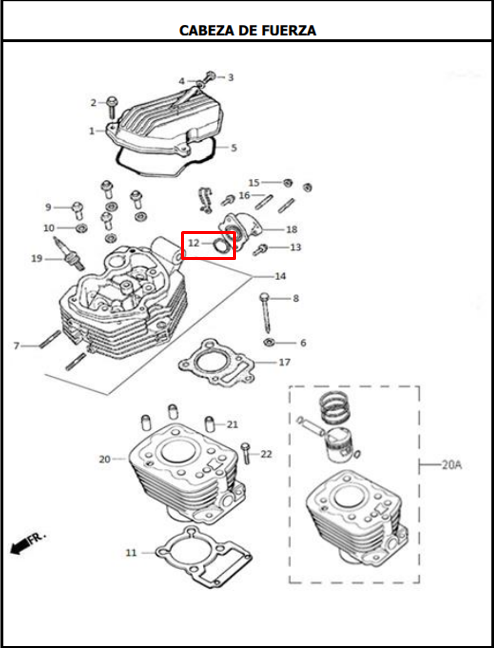Oring soporte de carburador (33.5x3) AKT original