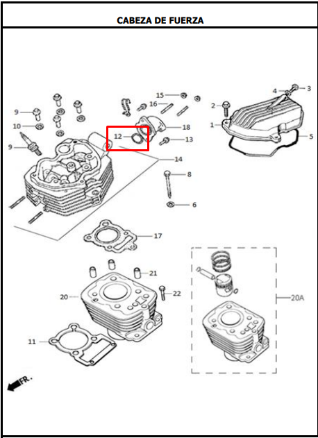 Oring soporte de carburador (33.5x3) AKT original