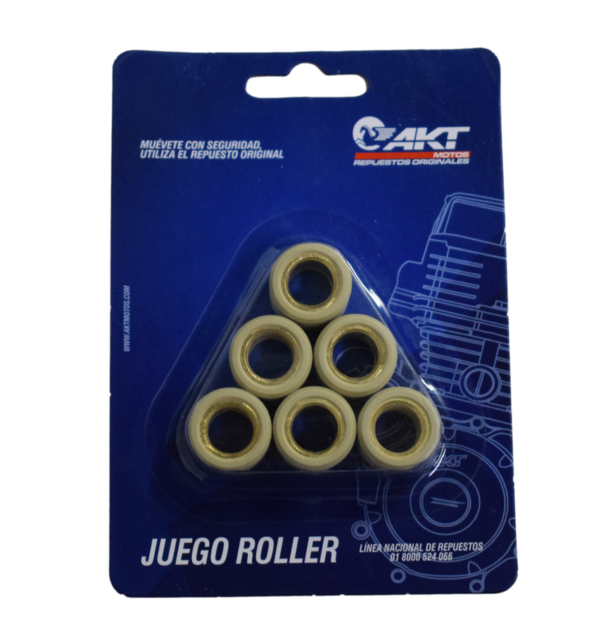 Roller (Gramos 11) Dynamic Akt 125 Original (Unidades 6)