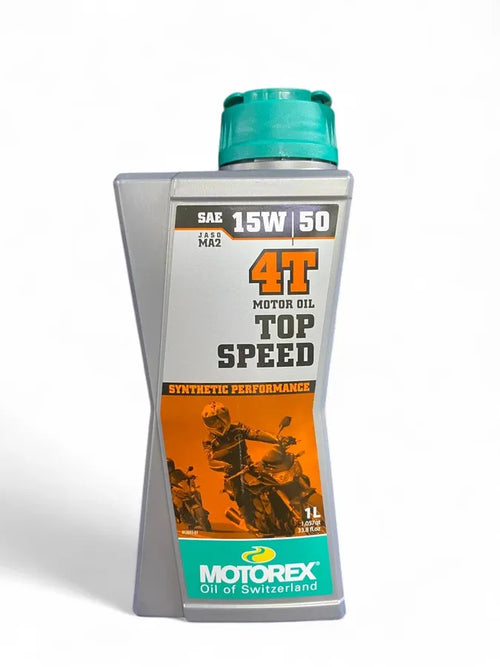 Aceite De Motor Motorex 15Wtopspeed 50 Sintetico Tiempos 4