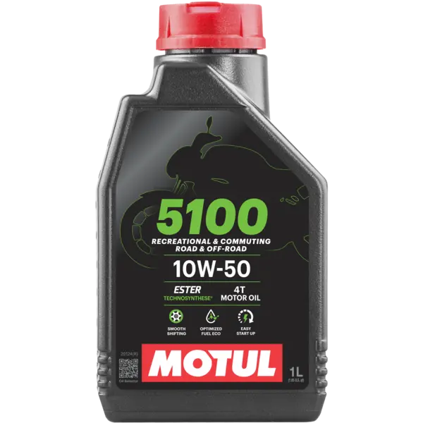 Aceite De Motor Motul 10Wsemisintetico 50 Tiempos 4 5100