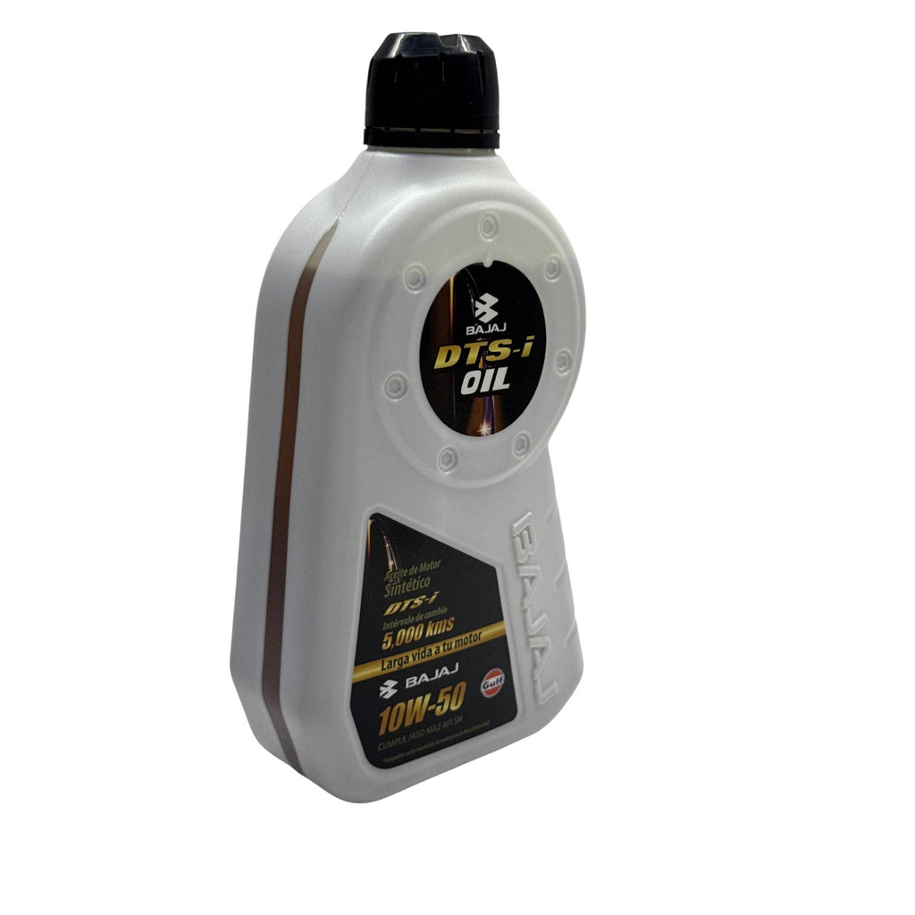 Aceite de motor BAJAJ sintético 10w50 litro 1 tiempos 4