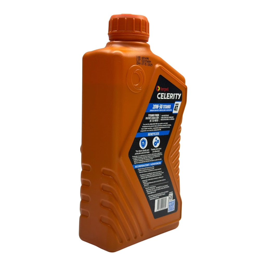 Aceite de motor CELERITY 20wtitanio 50