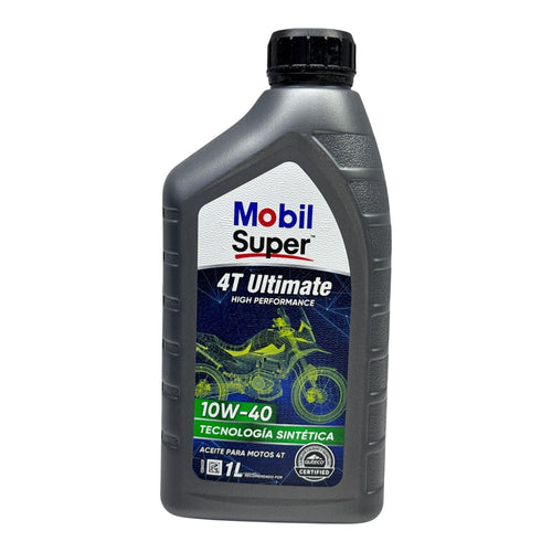 Aceite De Motor Mobil 10Wsemisintetico 40 Ultimate Tiempos 4