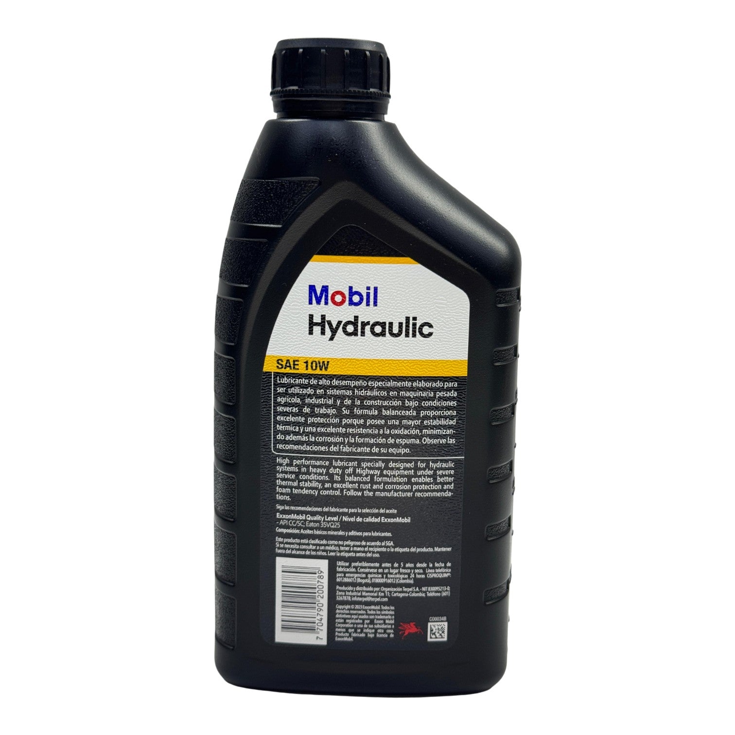 Aceite de suspensión hidráulico MOBIL 10w mineral