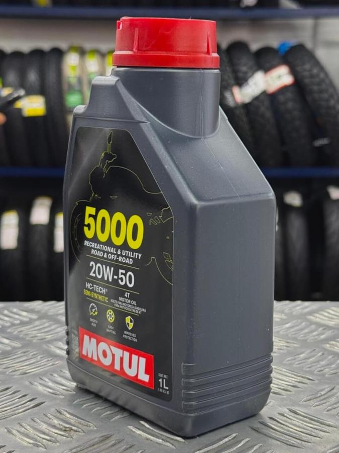Aceite de motor MOTUL 20wsemisintetico 50 tiempos 4 5000
