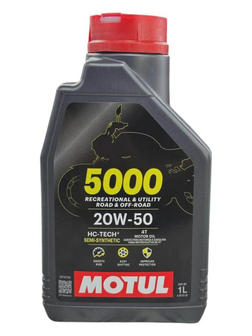 Aceite De Motor Motul 20Wsemisintetico 50 Tiempos 4 5000