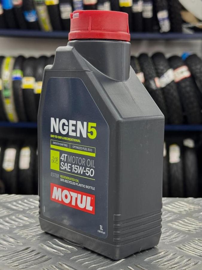 Aceite de motor MOTUL 15wsemisintetico 50 ngen5 tiempos 4