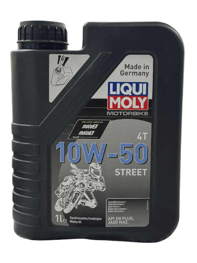 Aceite De Motor Liqui Moly 10Wsemisintetico 50 Street y Más