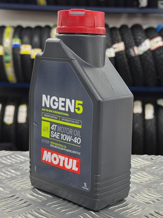 Aceite de motor MOTUL 10wsemisintetico 40 ngen5 tiempos 4
