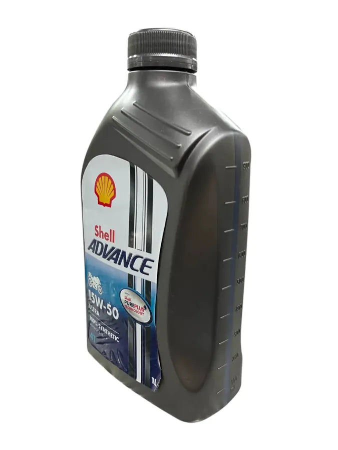 Aceite de motor SHELL advance 15wsemisintetico 50 ultra tiempos 4