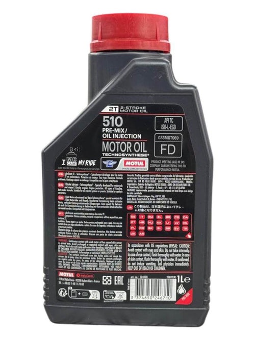 Aceite de motor MOTUL mineral 510 tiempos 2