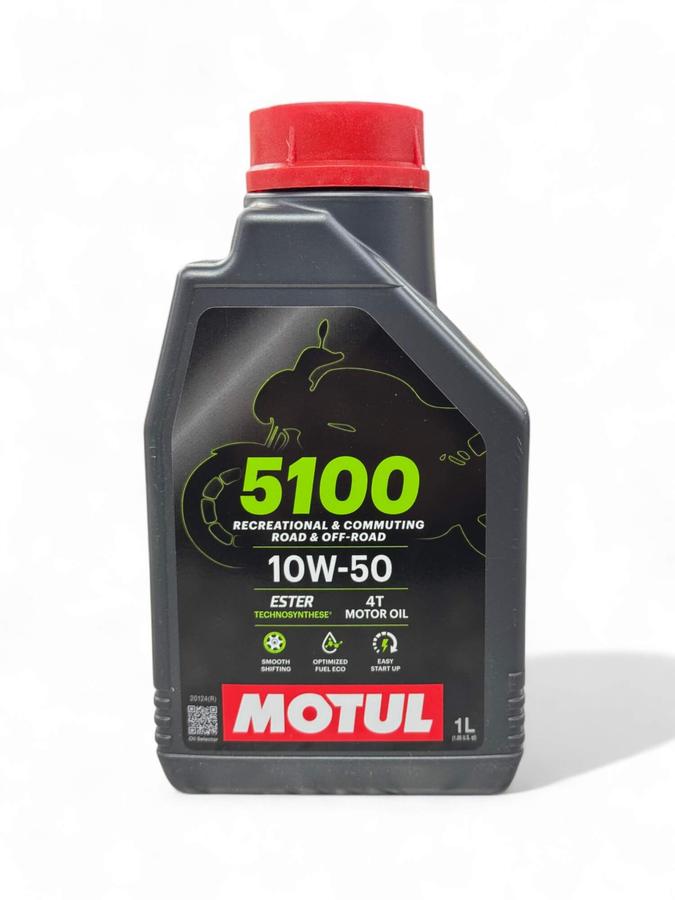 Aceite de motor MOTUL 10wsemisintetico 50 tiempos 4 5100