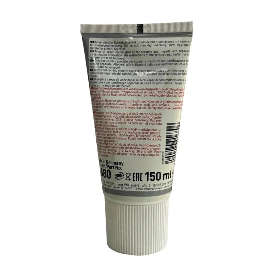 Aceite de transmision liqui moly 80wgear 90 scooter