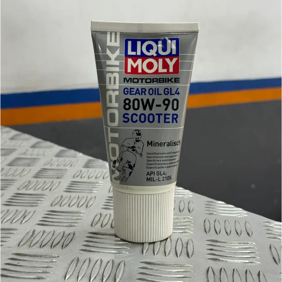 Aceite de transmision liqui moly 80wgear 90 scooter