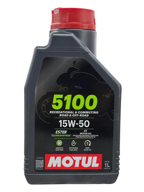 Aceite De Motor Motul 15Wsemisintetico 50 Tiempos 4 5100