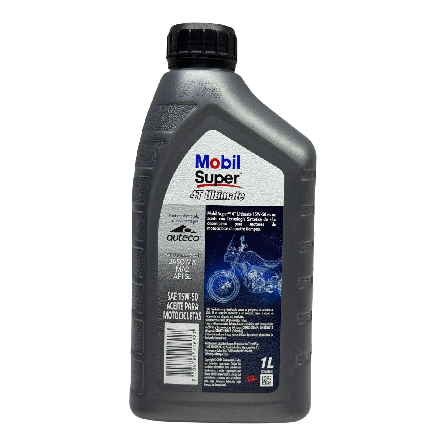 Aceite de motor MOBIL 15wultimate 50 semisintético 4t