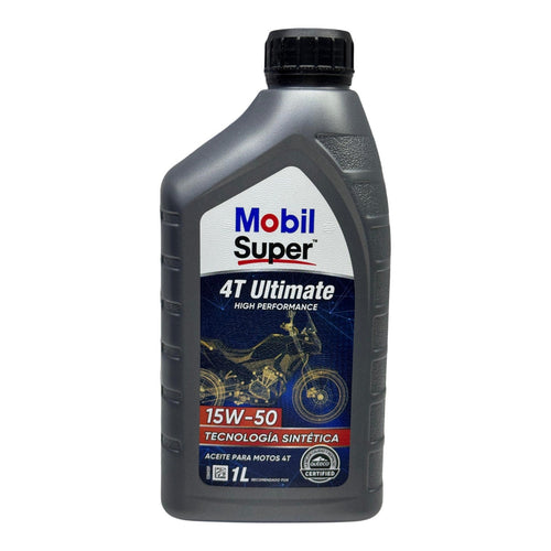 Aceite De Motor Mobil 15Wultimate 50 Semisintético 4T