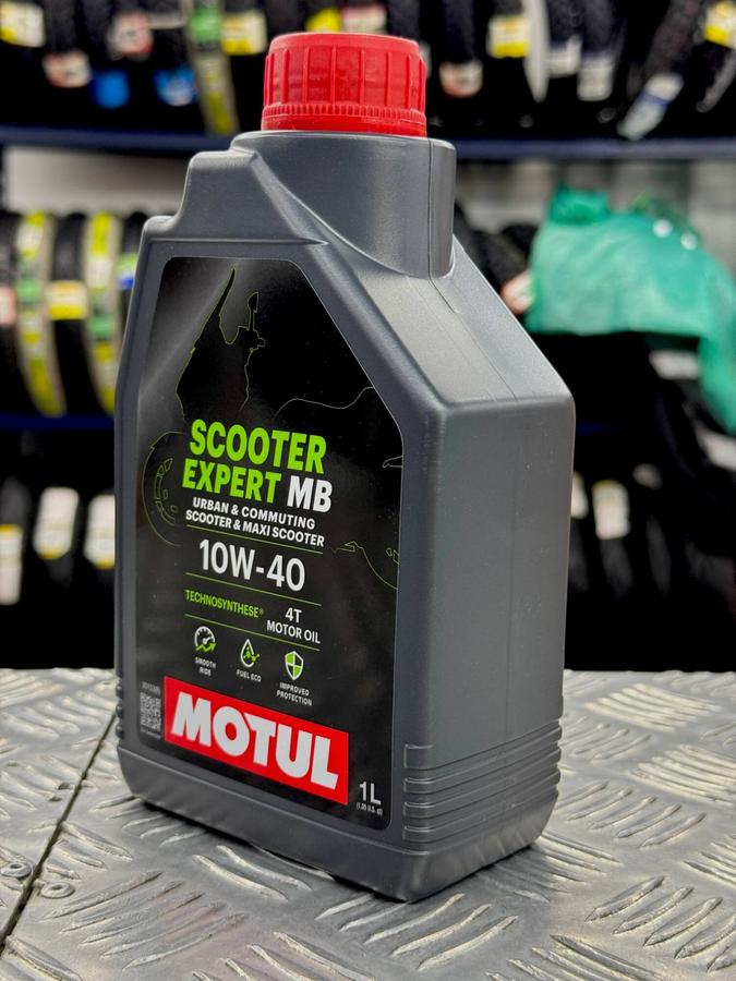 Aceite de motor MOTUL 10wsemisintetico 40 scooter expert tiempos 4
