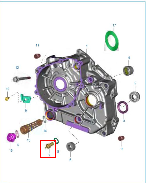 Switch de neutro boxer 100 - pulsar BAJAJ 180 original