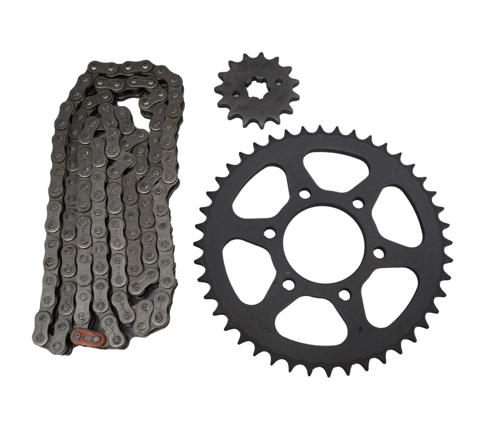 Kit Arrastre Pulsar Black 180/Tec/Dts-I/Clasica Bajaj y Más