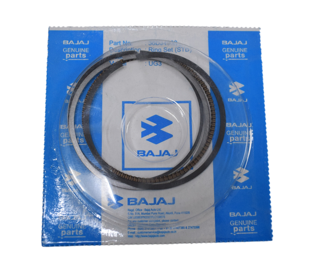 Anillos De Piston Discover Bajaj 135 Original (Estandar)