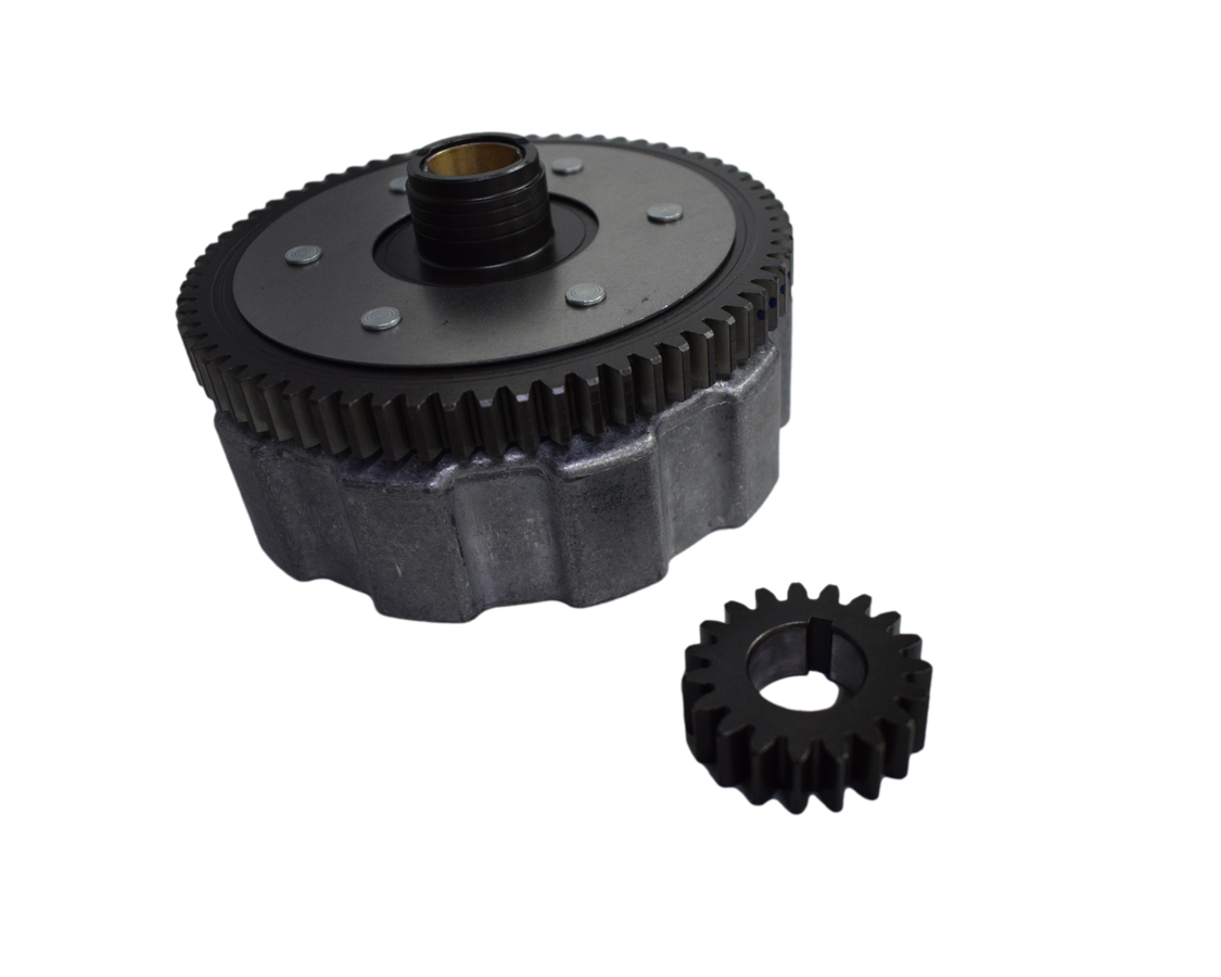 Campana De Clutch + Piñon Primario Pulsar Ug 180 y Más