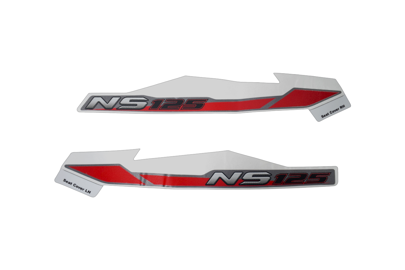 Kit Calcomanias Rojas Cubierta Sillin - Pulsar Ns Bajaj