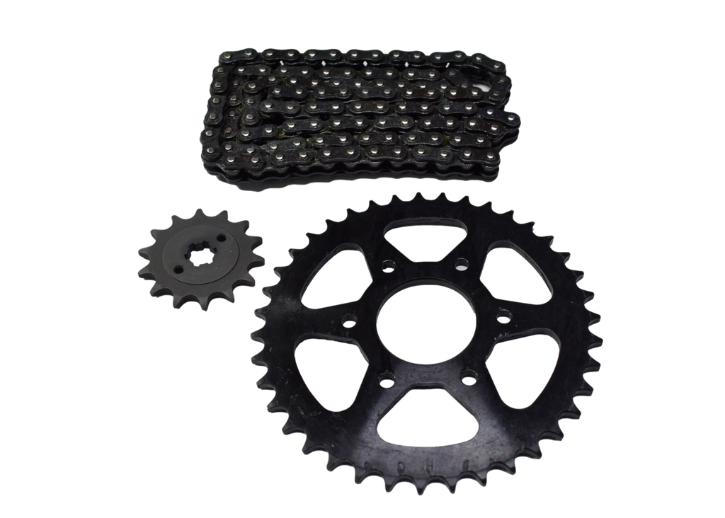 Kit de arrastre pulsar ns BAJAJ 200 original (14 dientes 39 - huecos 6 - paso 520)